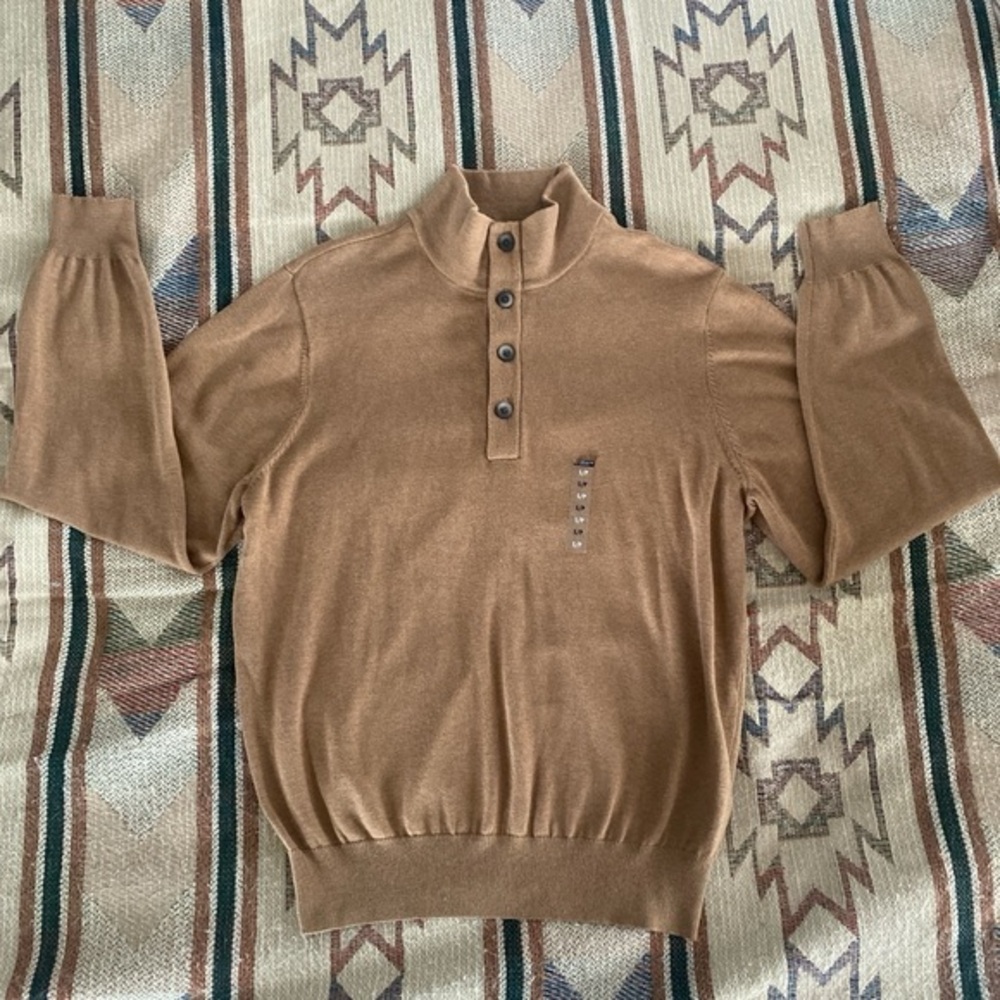 Van Heusen men’s high neck pullover sweater size small NWT